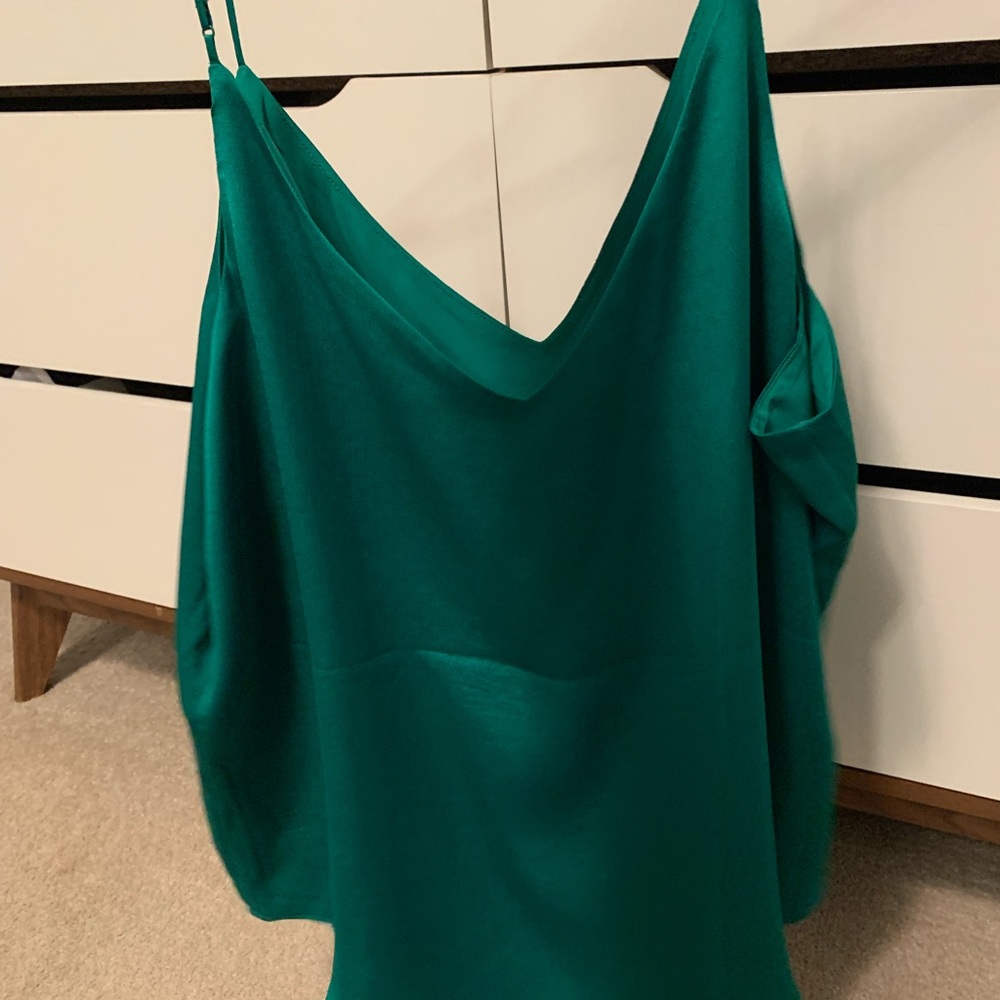Green blouse